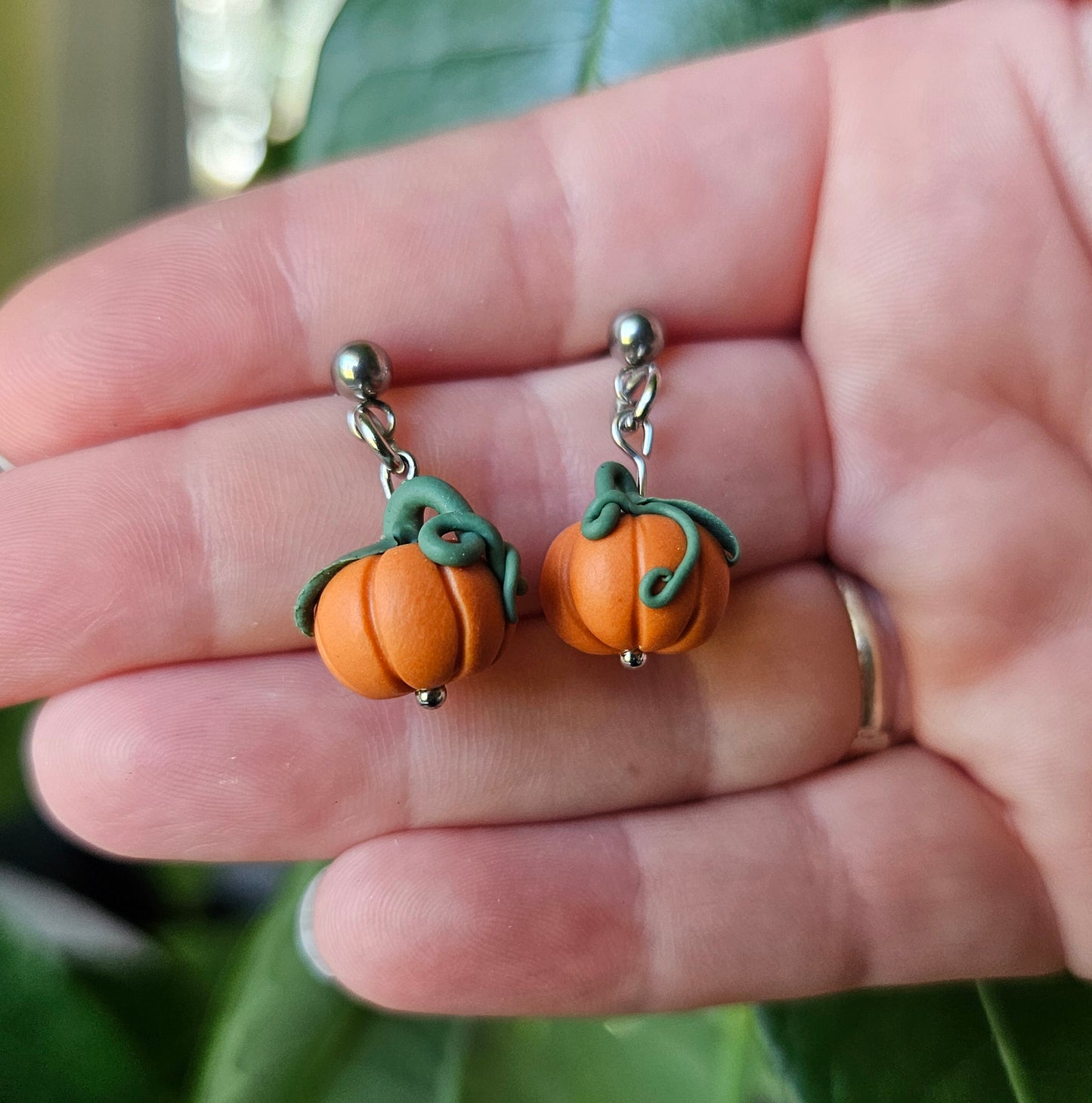 Pumpkin dangles