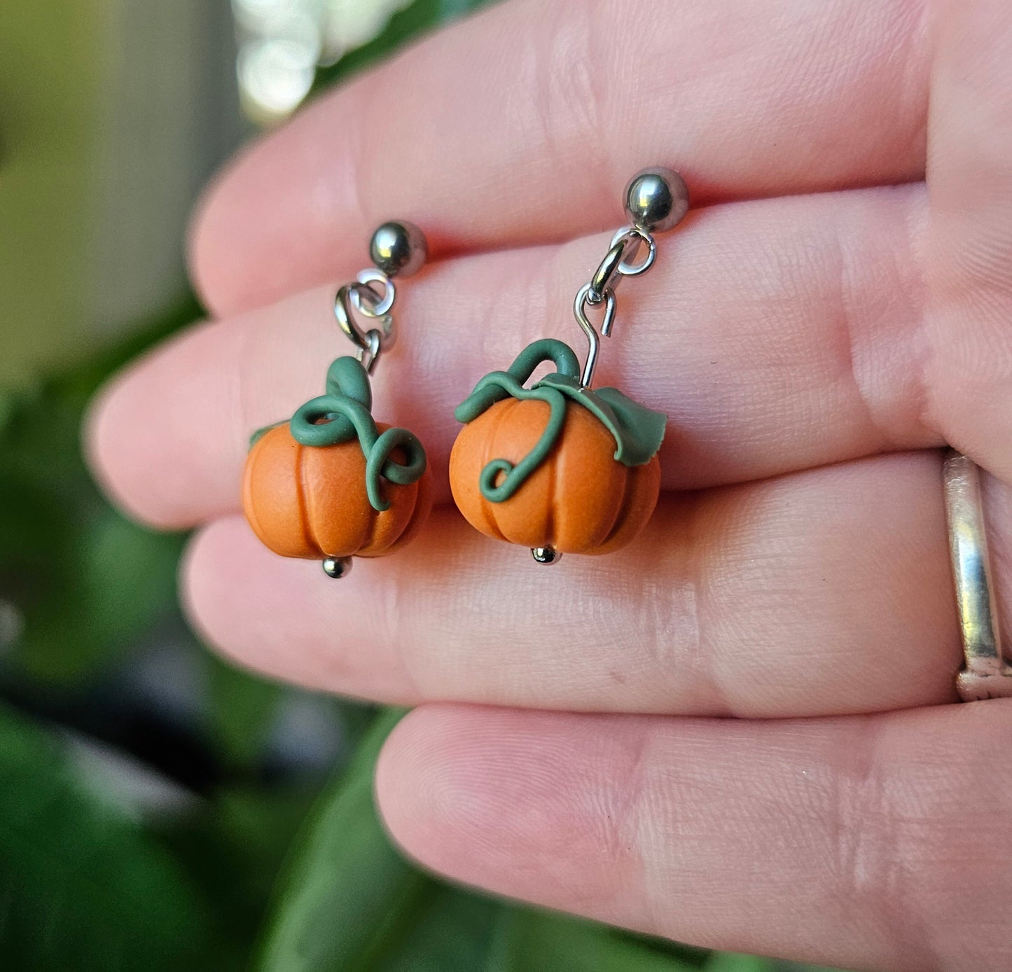 Pumpkin dangles