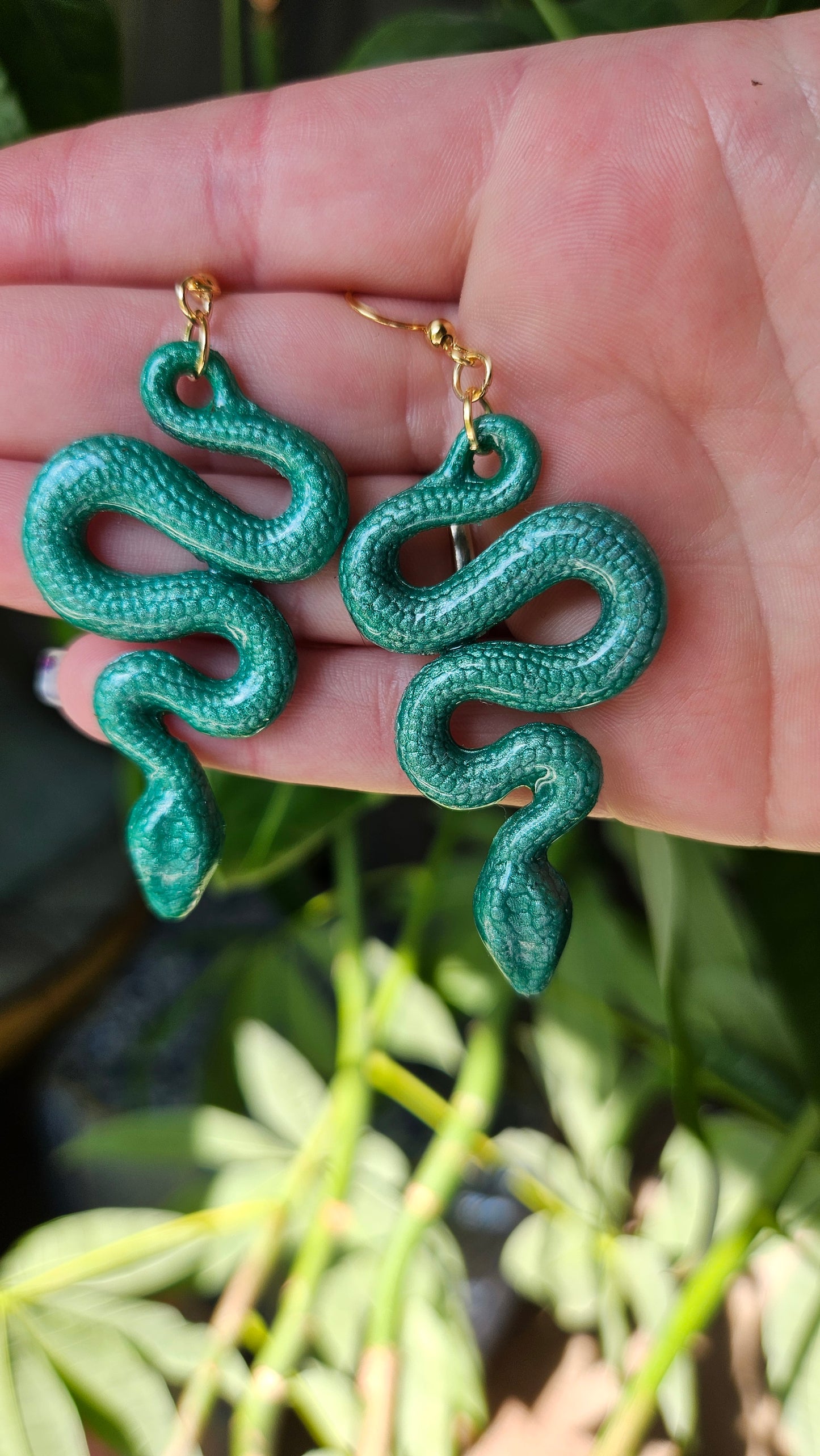 Bewitching Snake Earrings