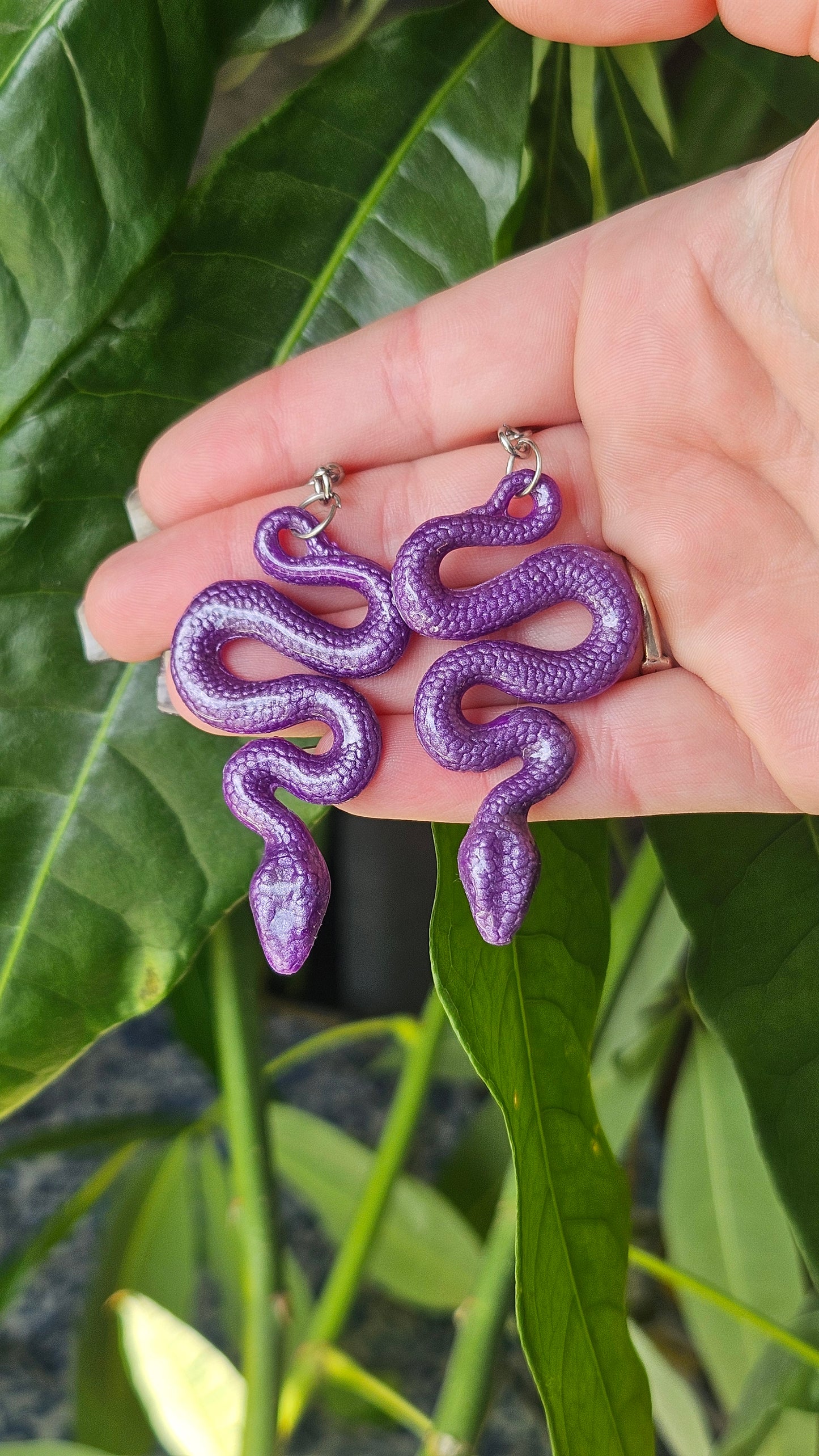Bewitching Snake Earrings