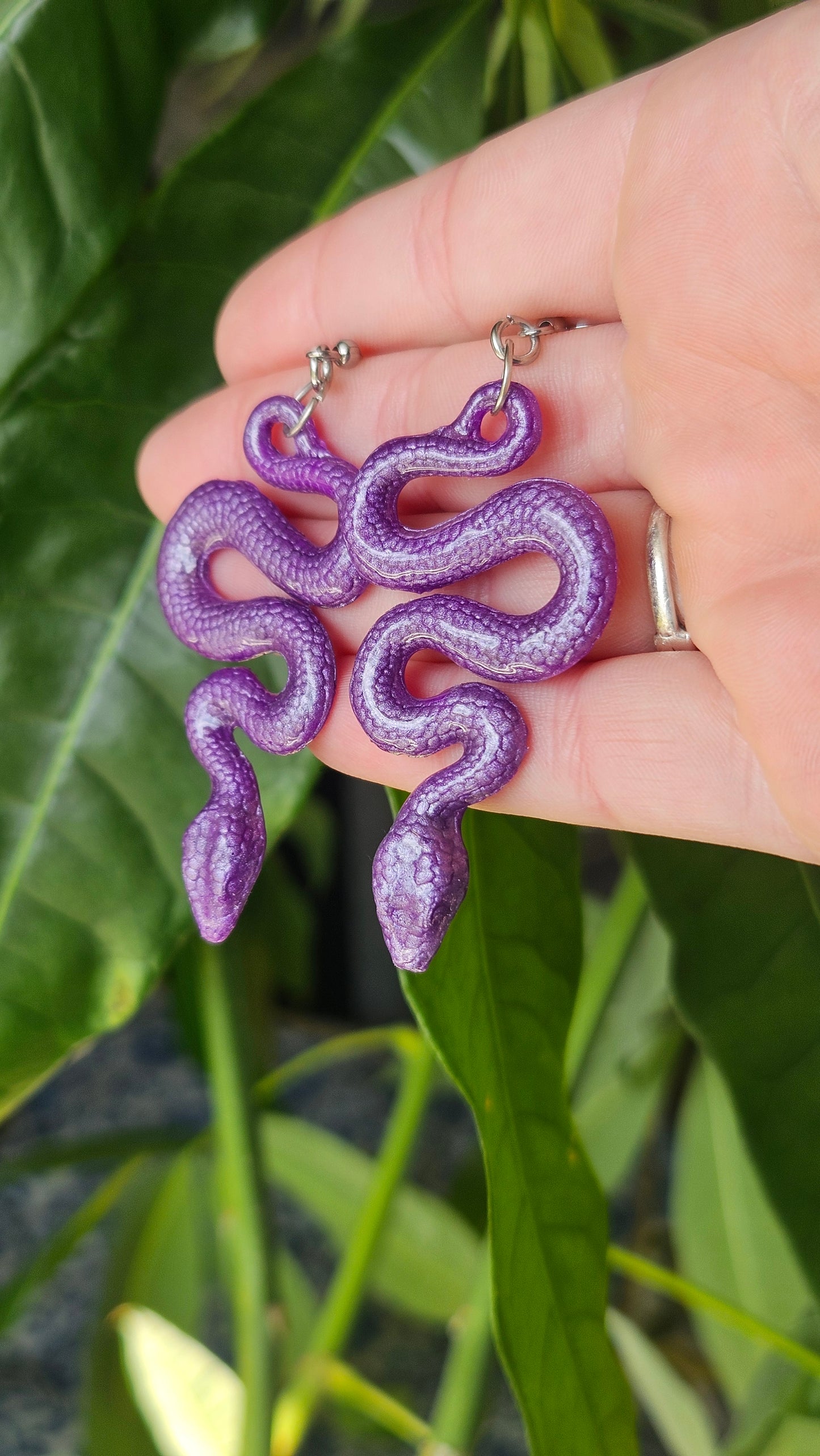 Bewitching Snake Earrings
