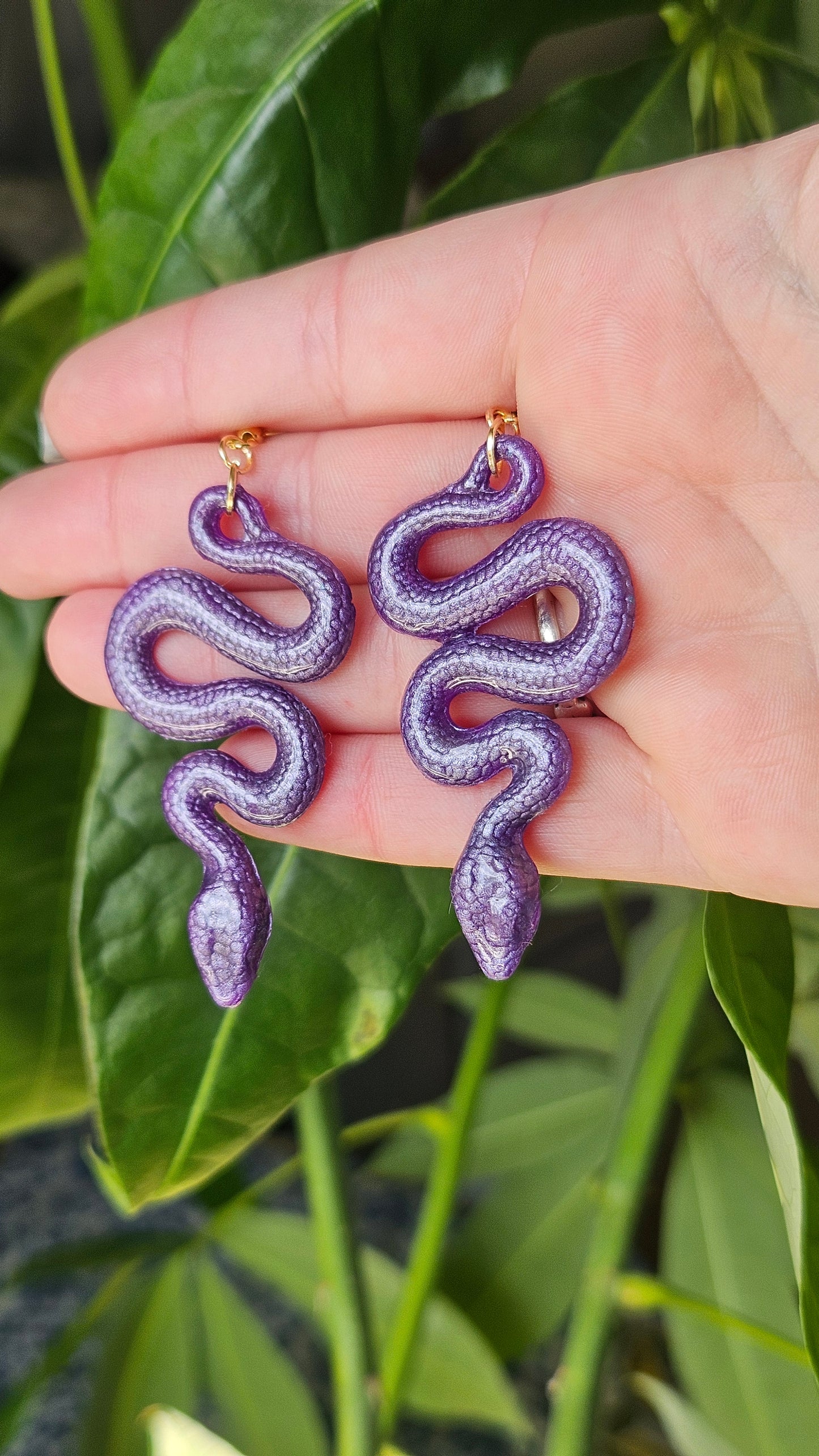 Bewitching Snake Earrings