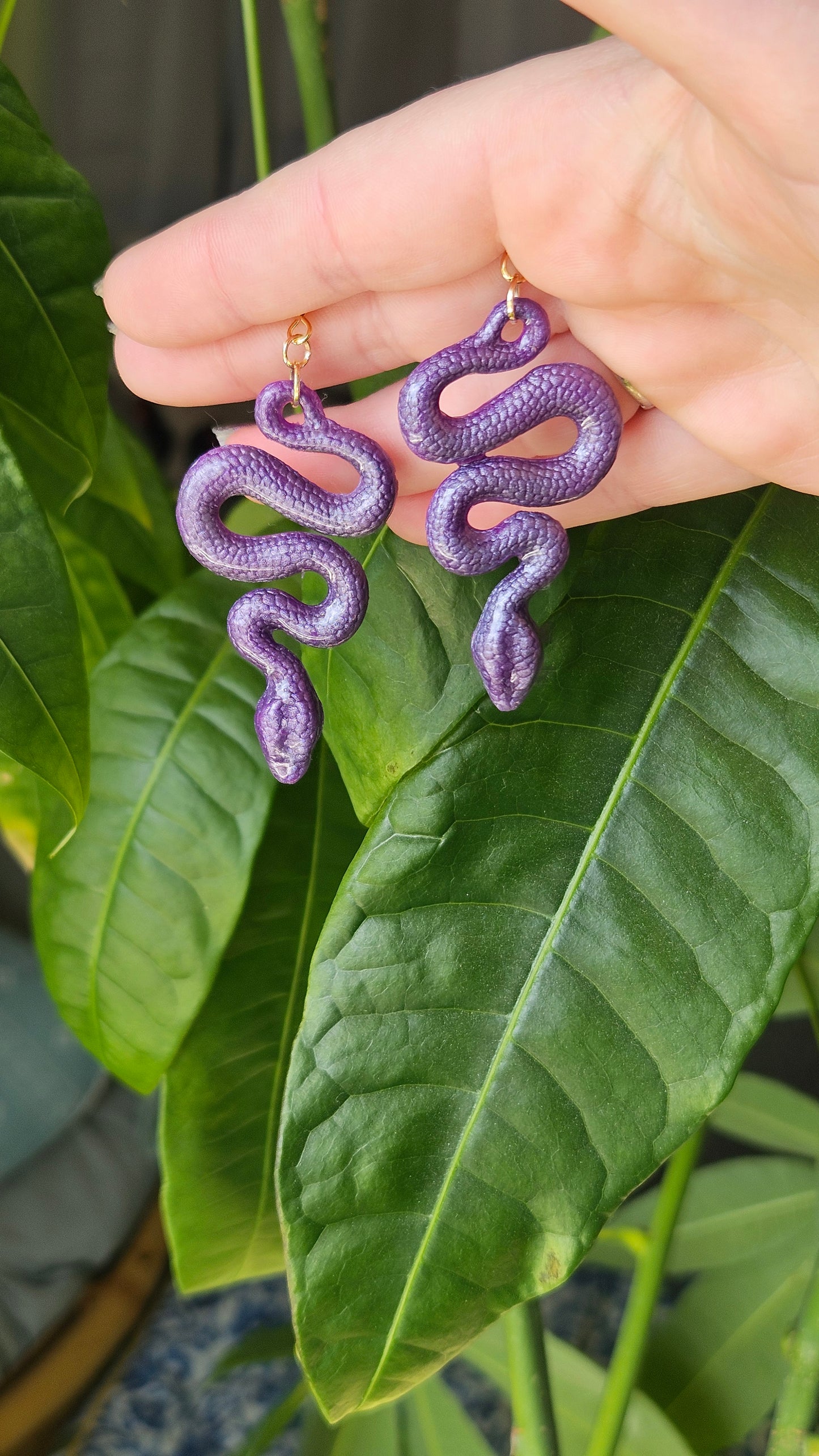 Bewitching Snake Earrings