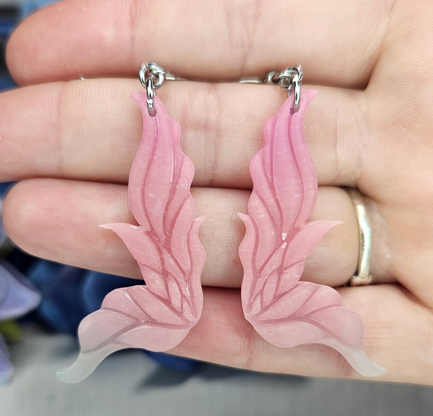 Enchanted Fairy Wing Earrings