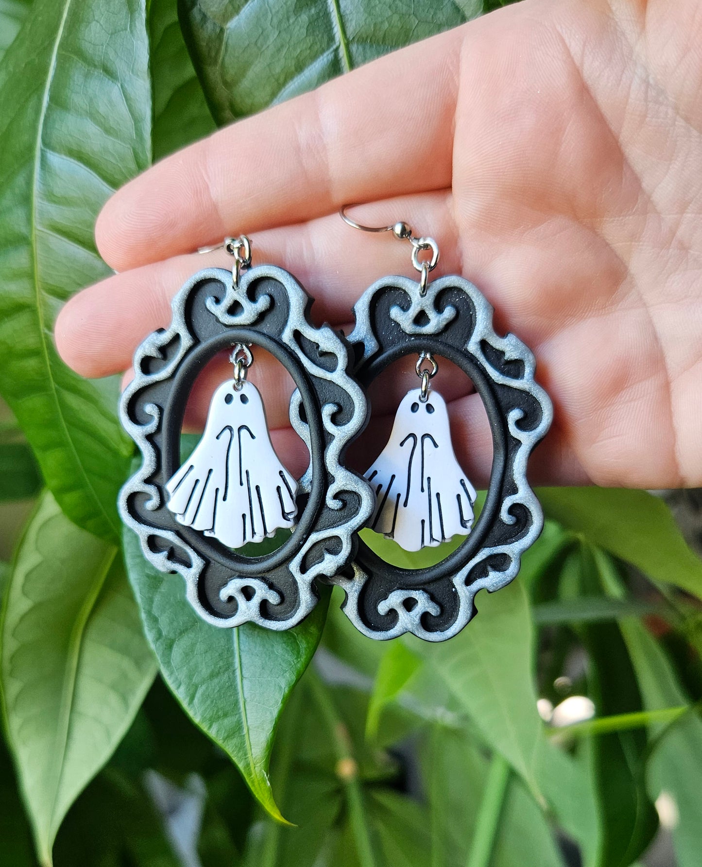 Antique framed ghost