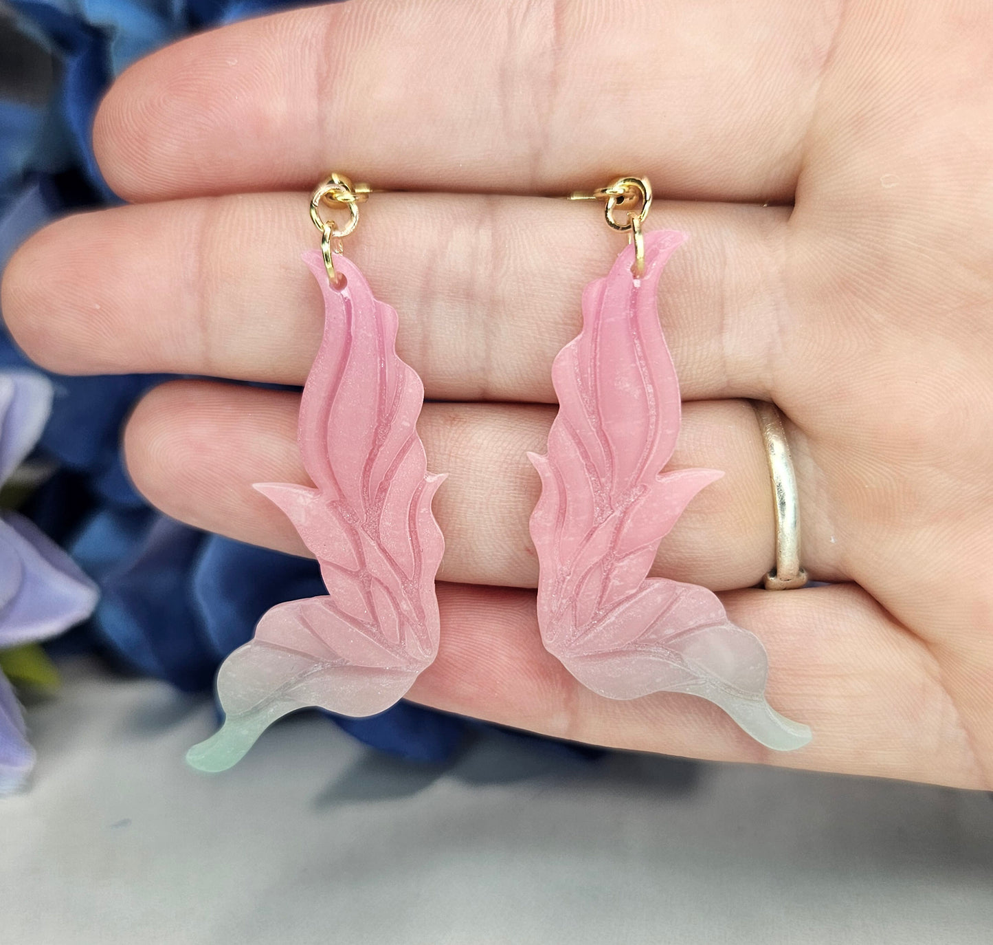 Enchanted Fairy Wing Earrings
