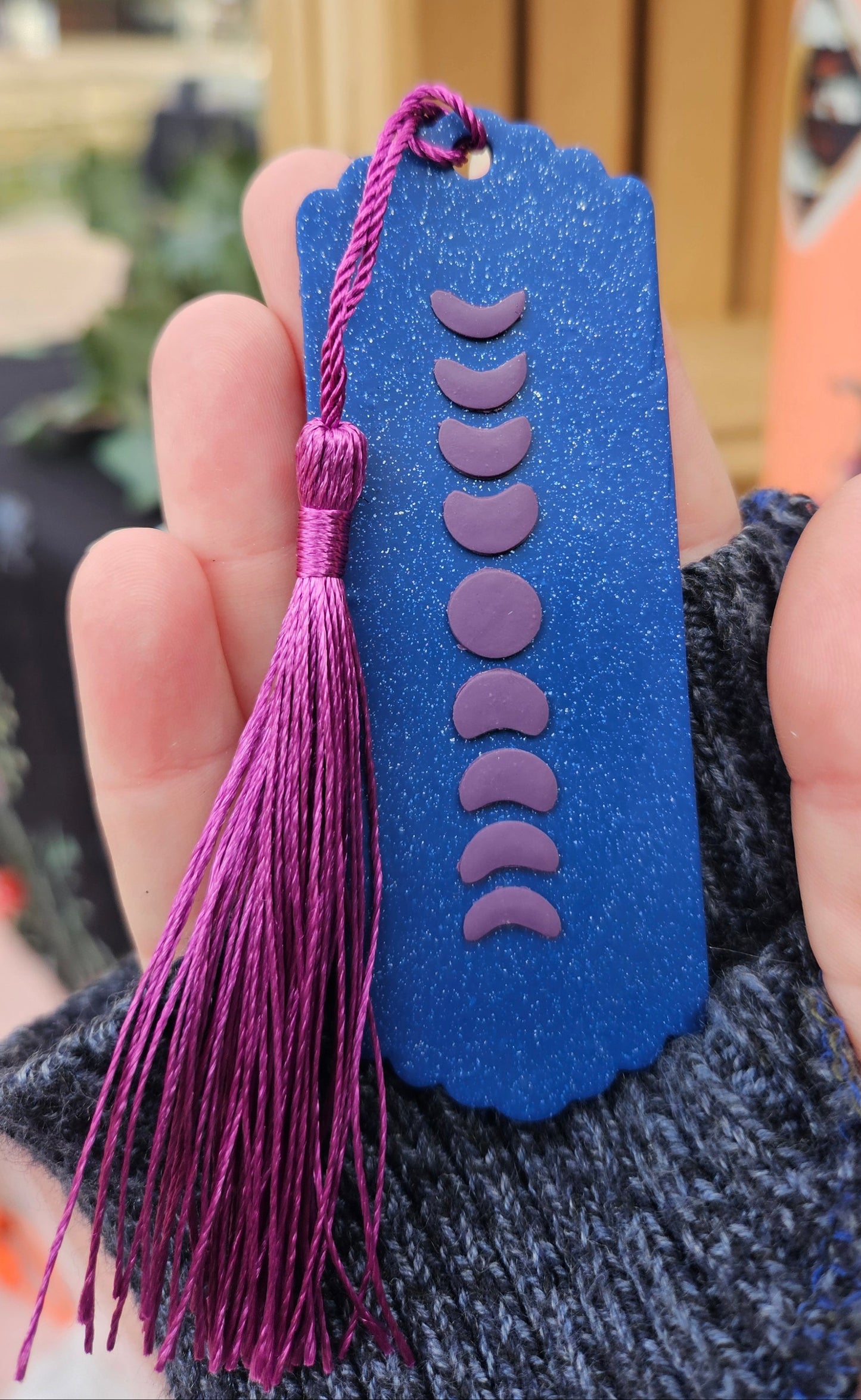 Lunar Phases Bookmark πβ¨