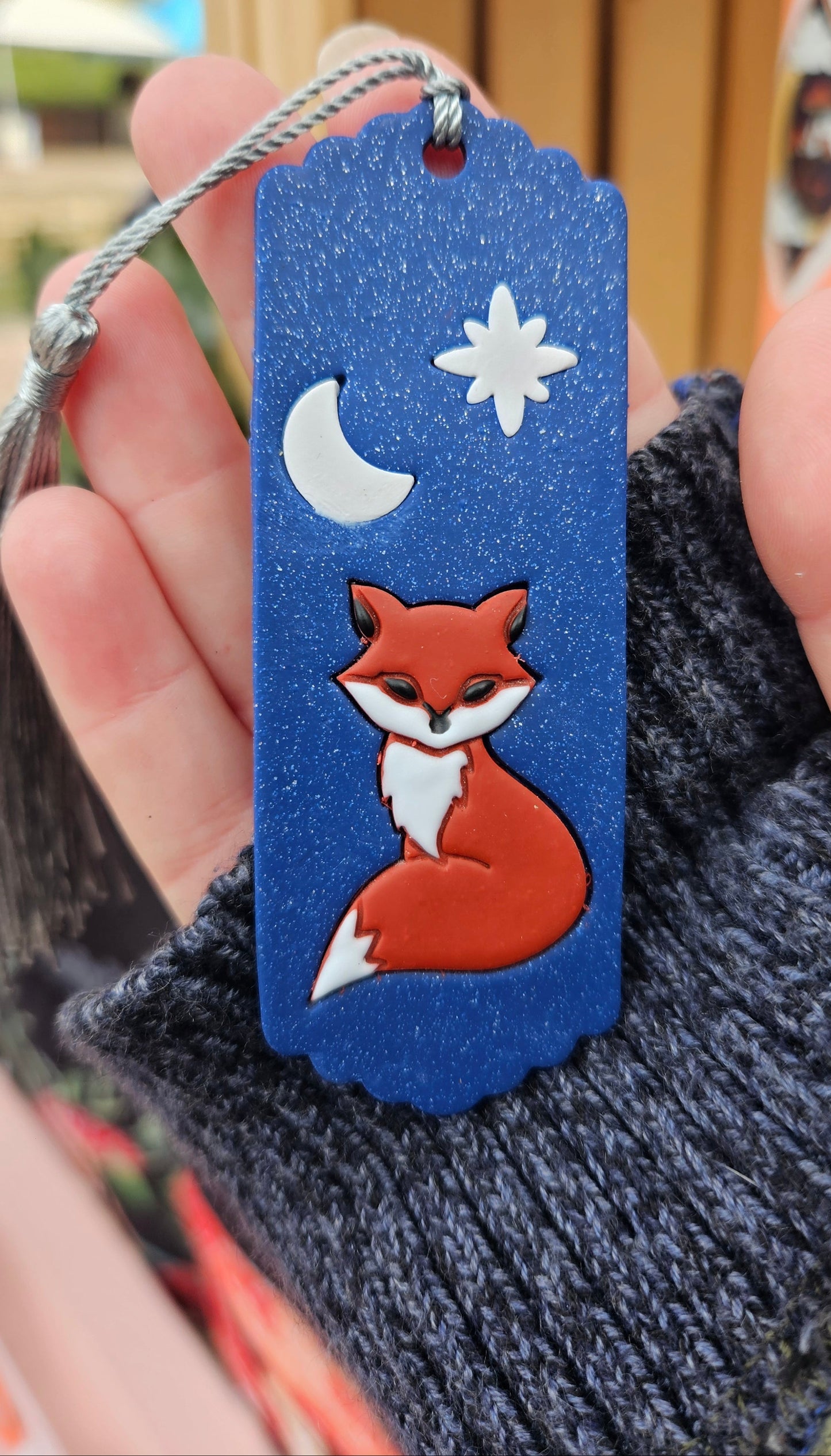 Midnight Fox Bookmark ππ¦