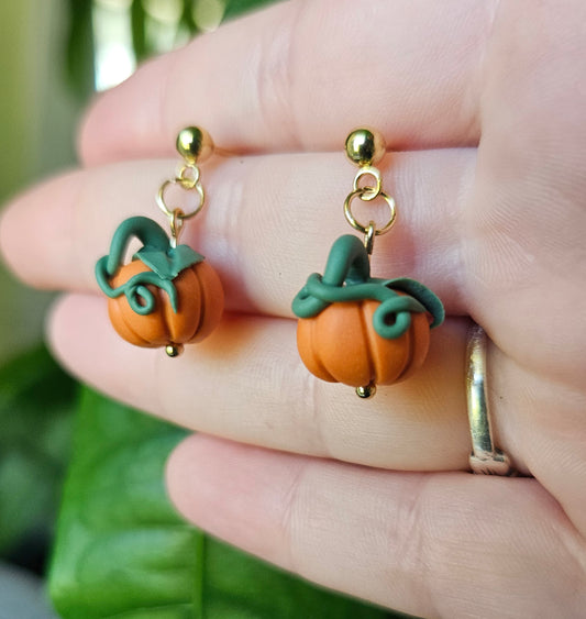 Pumpkin dangles