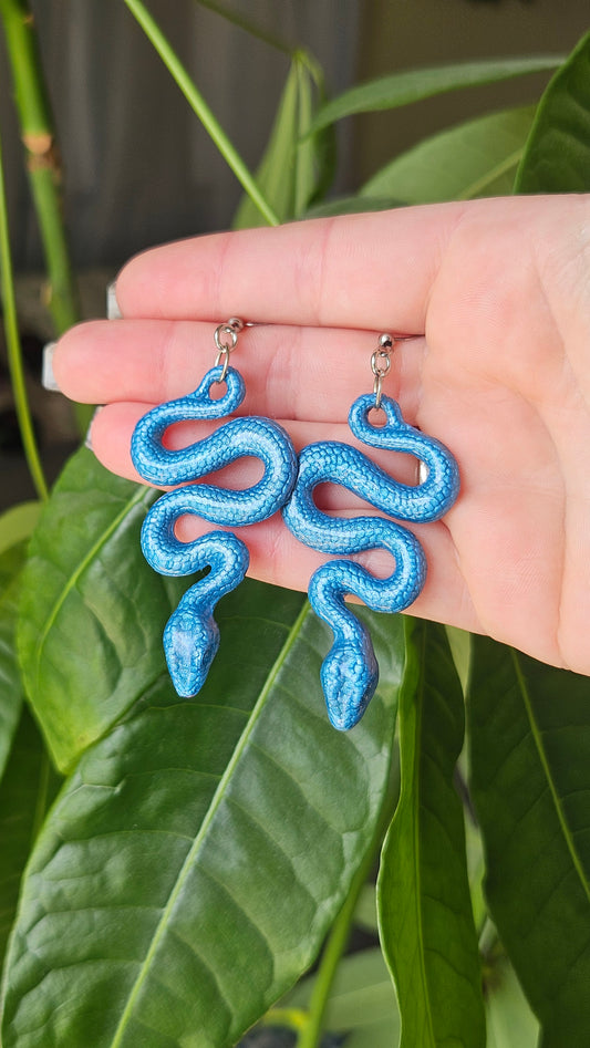 Bewitching Snake Earrings