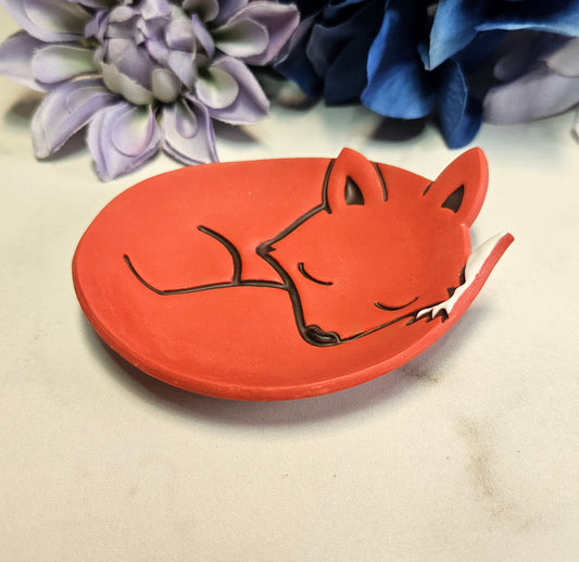 Charming Fox Trinket Dish