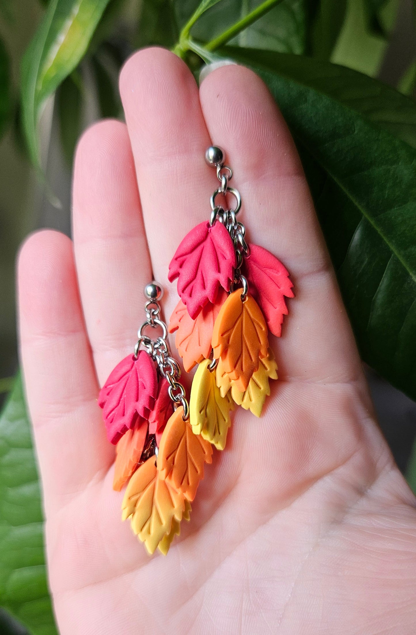 Falling Leaves Earrings 🍁✨