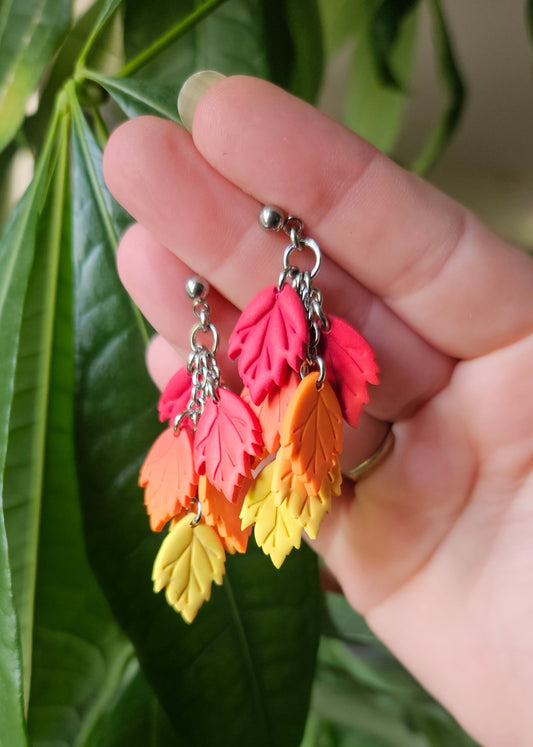 Falling Leaves Earrings 🍁✨