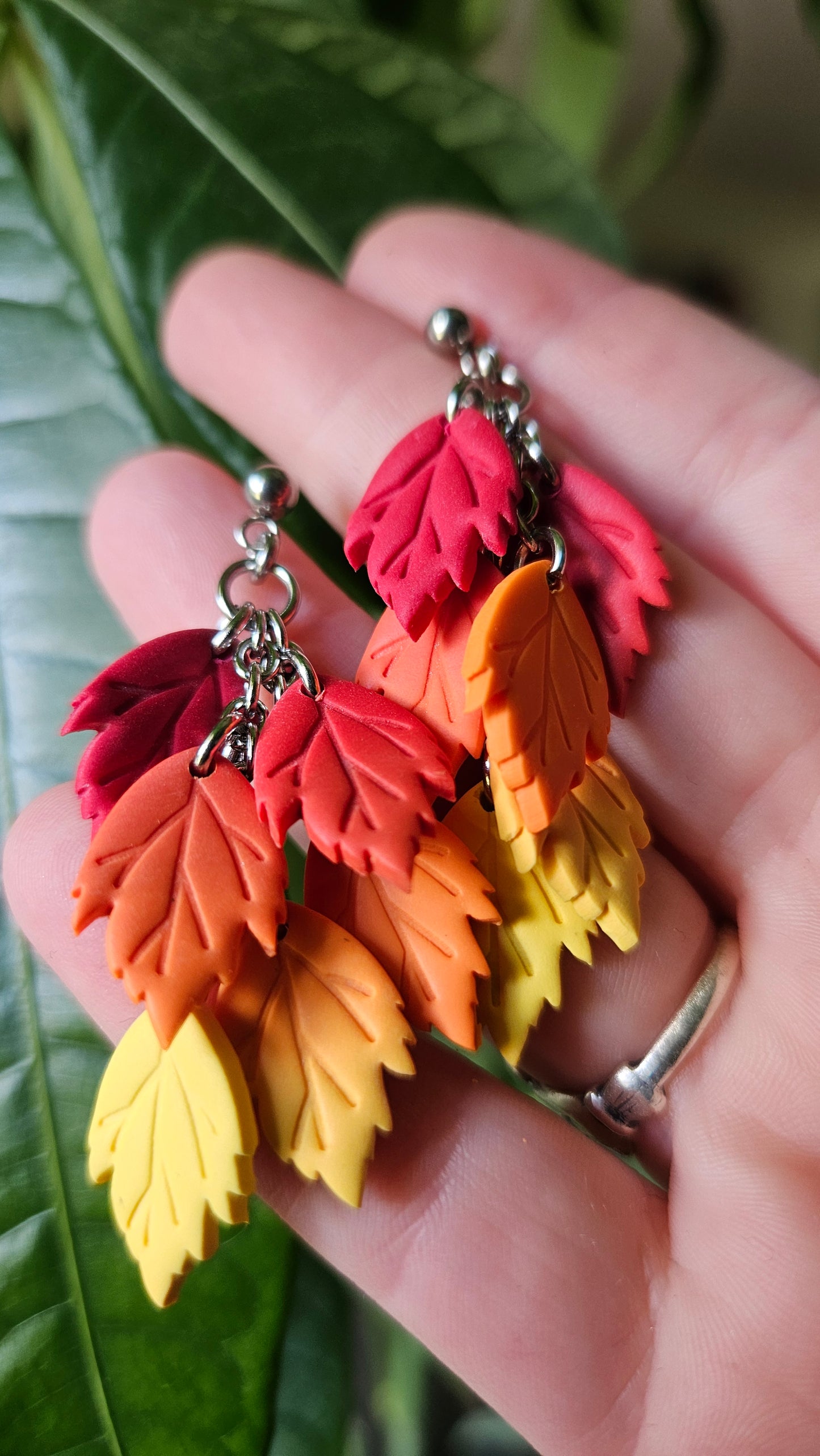 Falling Leaves Earrings 🍁✨