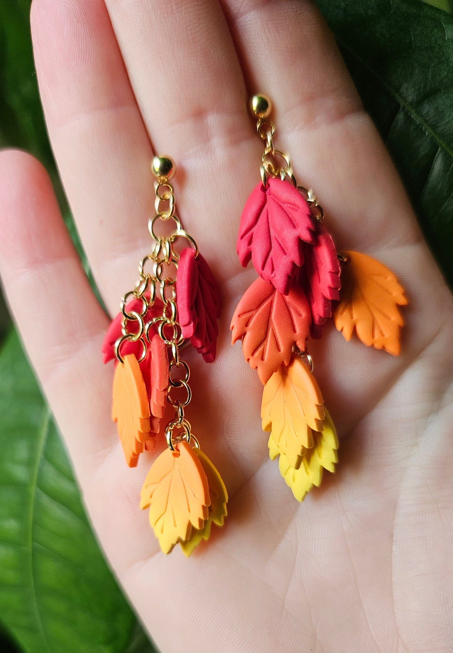 Falling Leaves Earrings 🍁✨