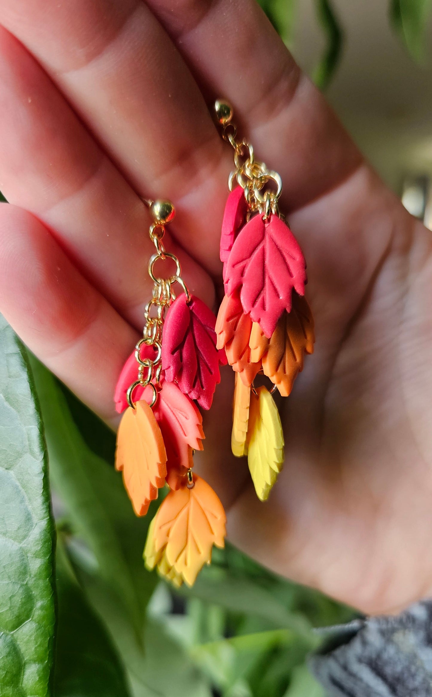 Falling Leaves Earrings 🍁✨