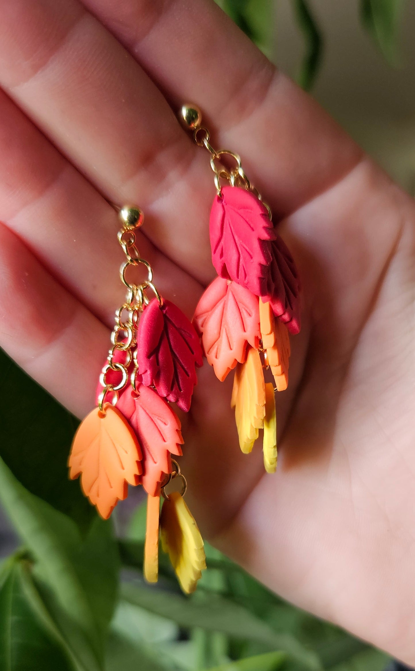 Falling Leaves Earrings 🍁✨