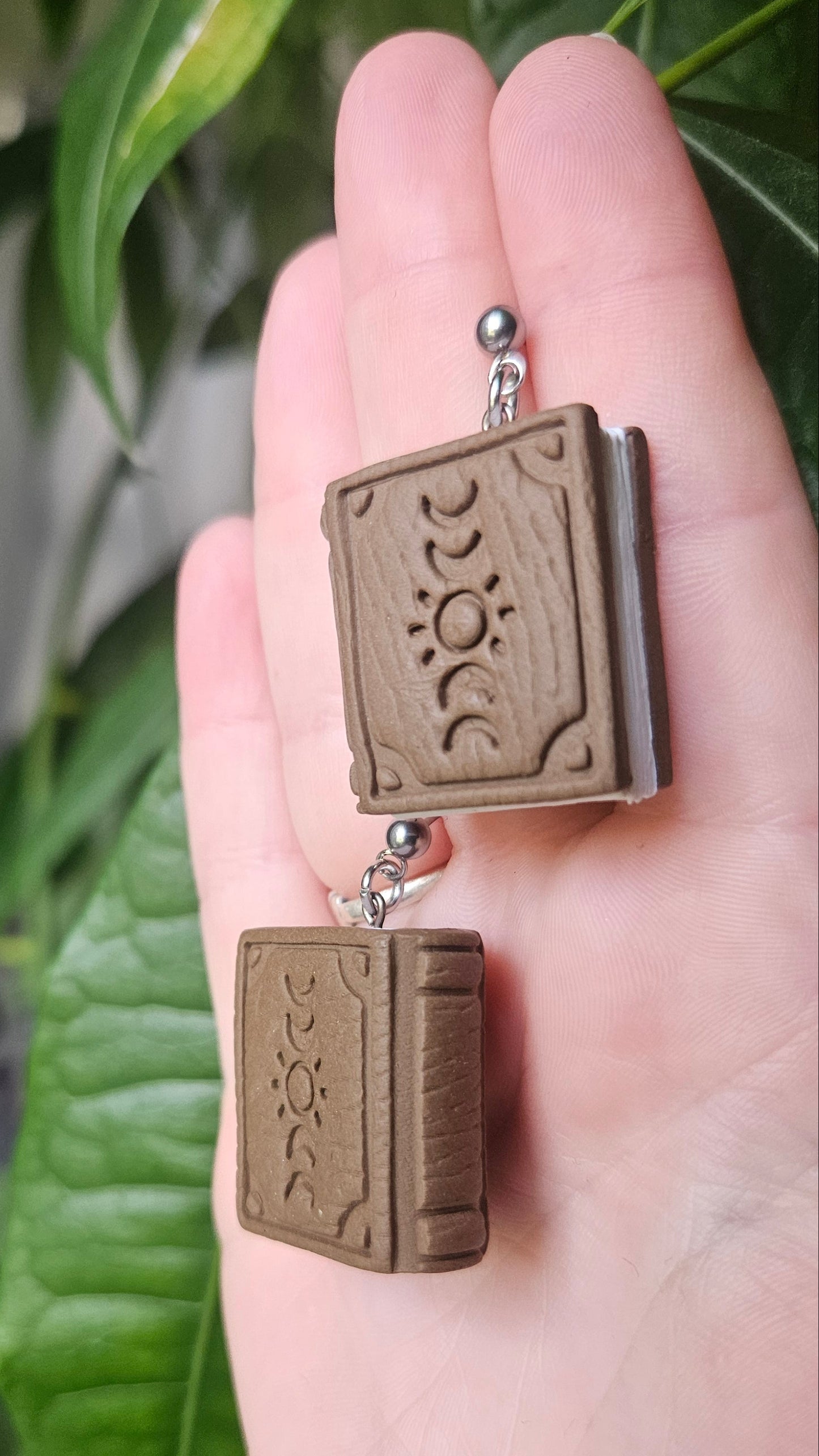 Enchanted Spellbook Earrings