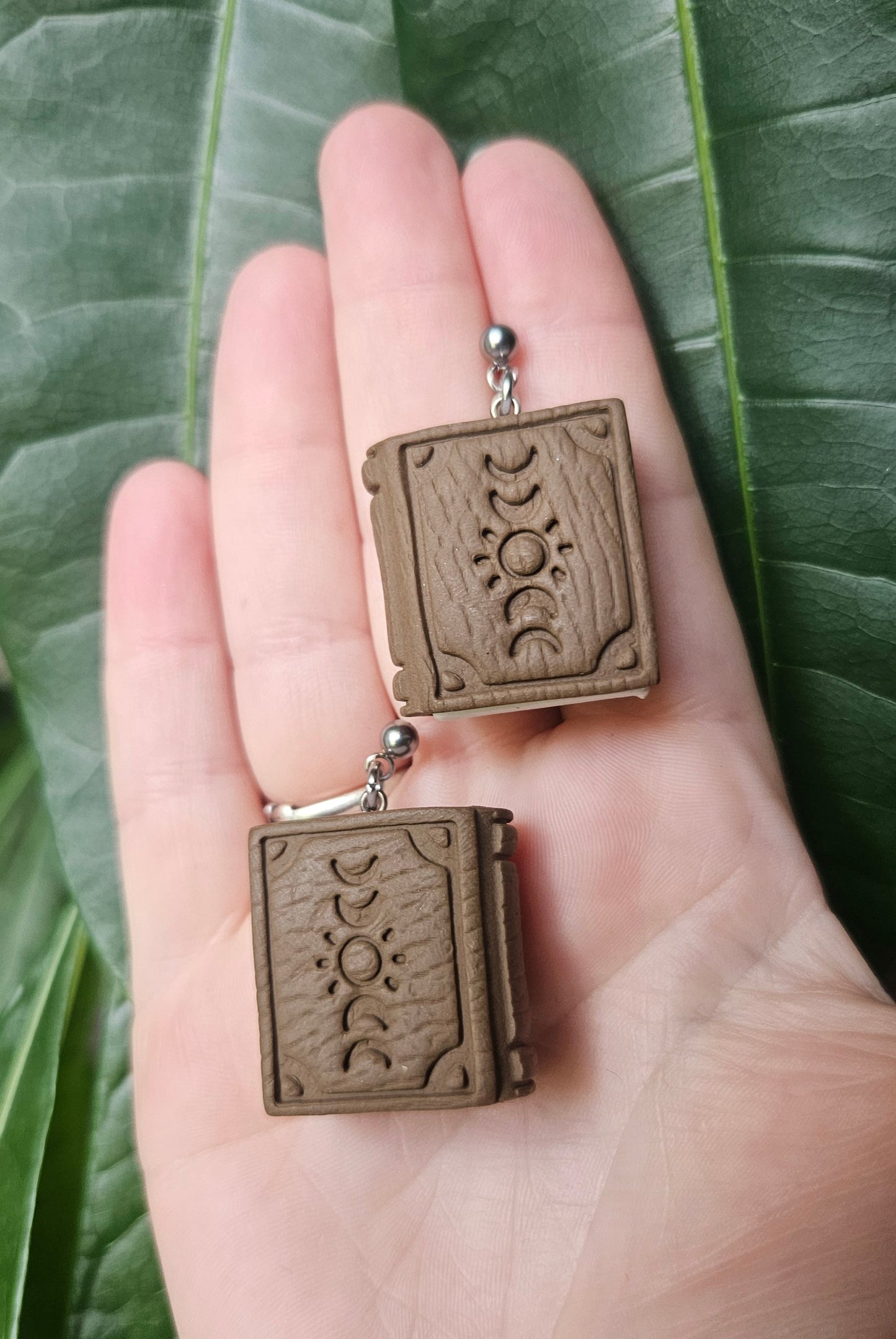 Enchanted Spellbook Earrings