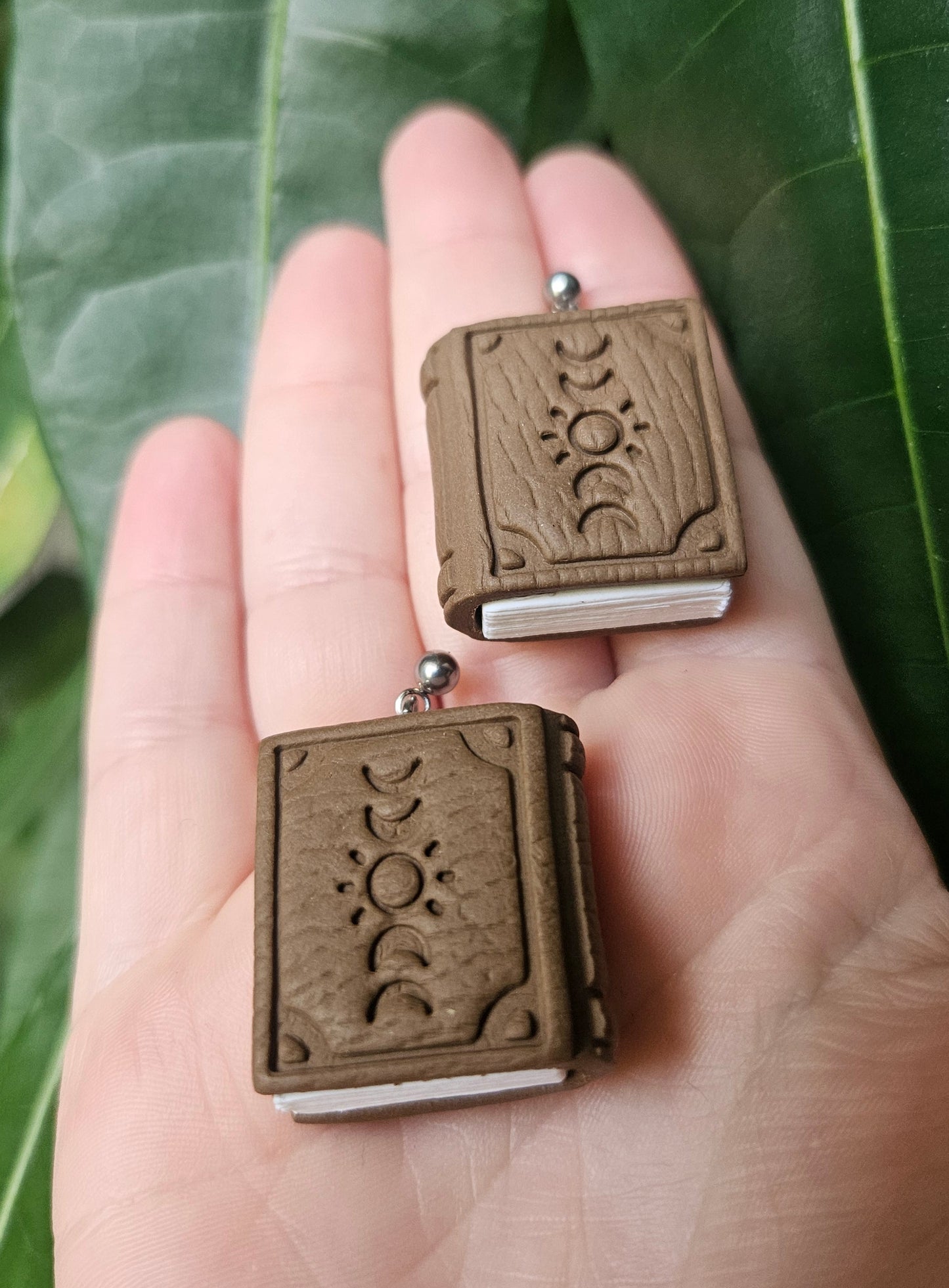 Enchanted Spellbook Earrings