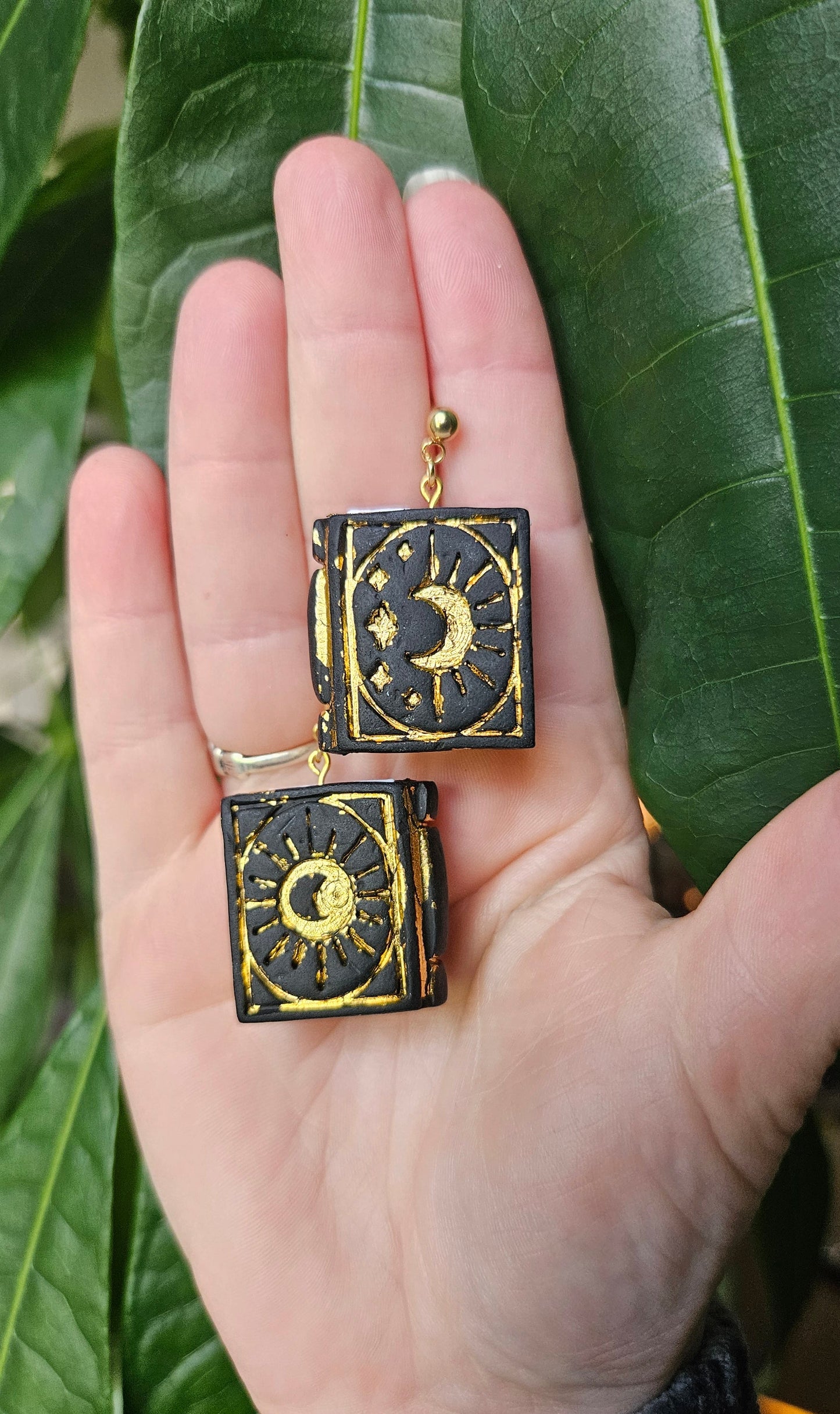Celestial Book of Shadows Earrings
