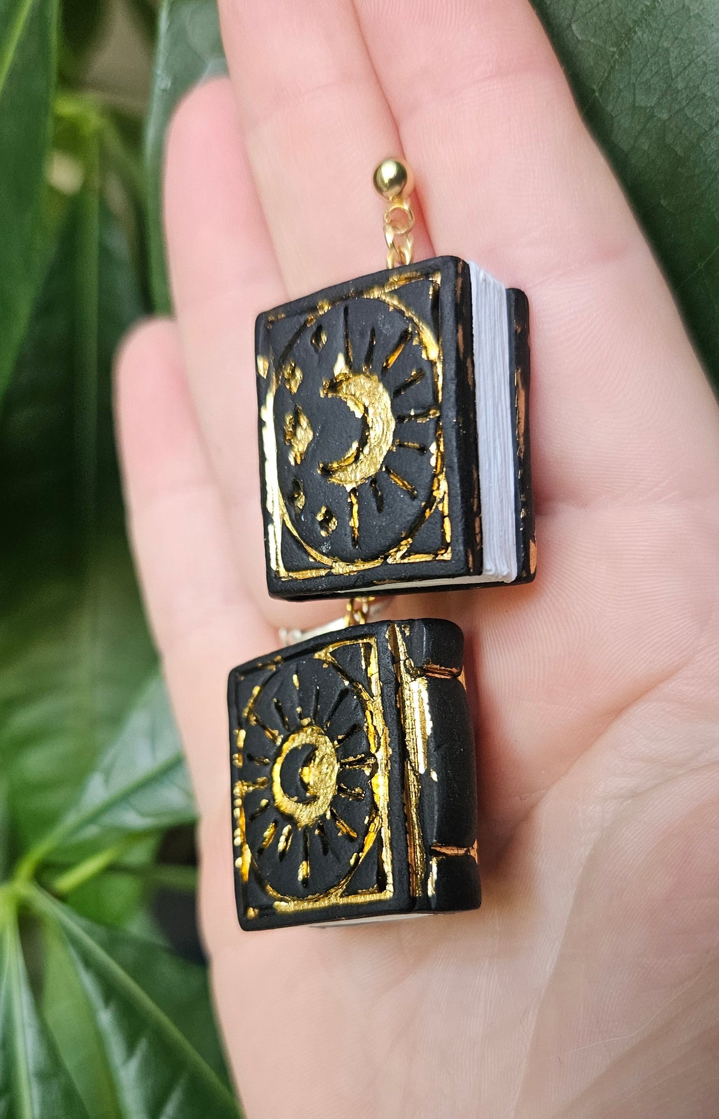 Celestial Book of Shadows Earrings