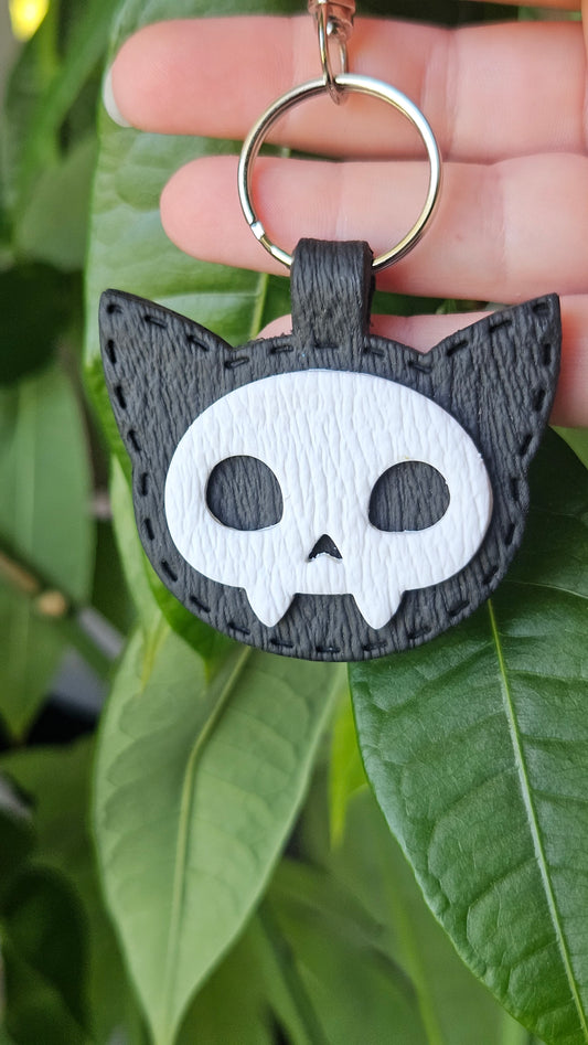 Cat skull Keychains